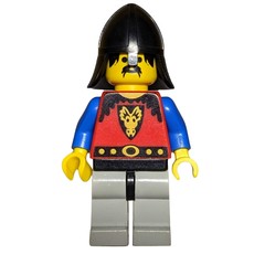 Knight (Dragon Knights) - Light Gray Legs, Black Hips (fig-000233)