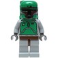 Boba Fett, Helmet and Jetpack, Light Gray Armor, Plain Legs