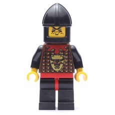Knight (Knights Kingdom I) - Bull Robber, Black Chin-Guard (fig-000307)