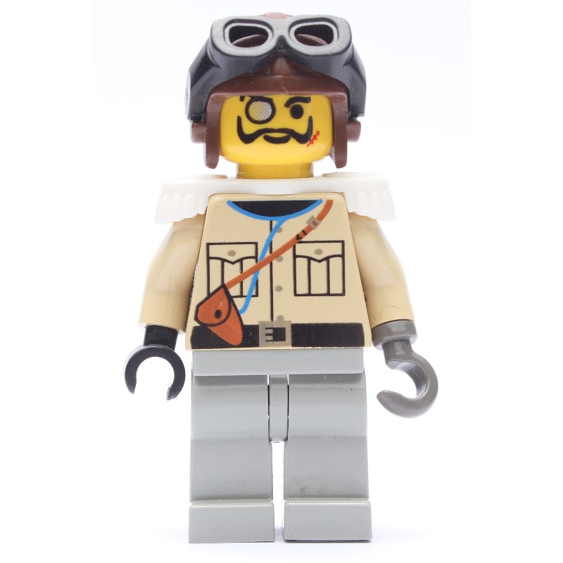 LEGO Set fig 000325 Baron Von Barron Pilot Rebrickable Build