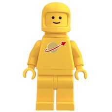 Classic Spaceman, Yellow with Airtanks (3842b Helmet) (fig-000341)