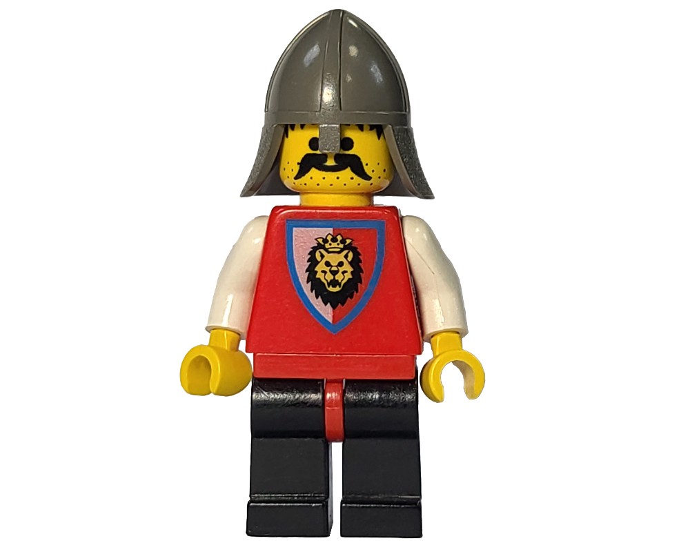 LEGO Set fig-000349 Knight (Royal Knights) - Black Legs, Dark Gray Neck ...