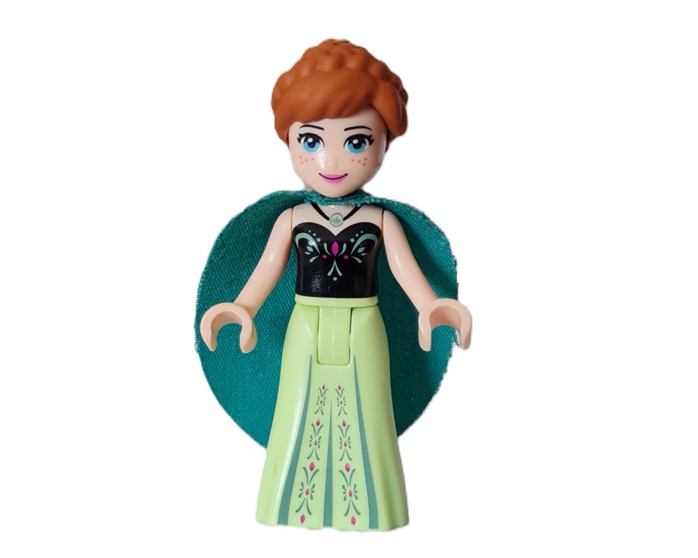 lego green dress Calypso Customs Mint Dress Padme Custom Printed PCC Series Minifigure main image 1