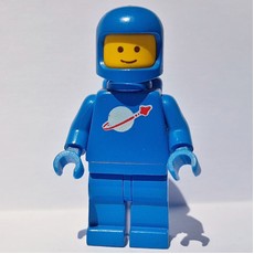 Classic Spaceman, Blue with Airtanks (3842a Helmet) (fig-000373)