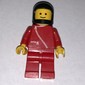 Man, Red Jacket with Zipper, Red Legs, Black Helmet