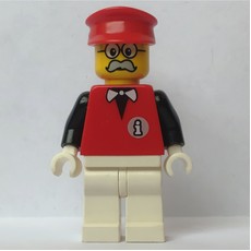 Infomaniac, LEGO Logo on Back (fig-000421)