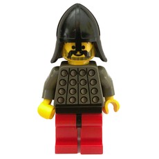 Knight (Fright Knights) - Red Legs, Black Hips (fig-000430)