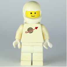 Classic Spaceman, White with Airtanks (2446 Helmet) (3626b Head) (fig-000439)