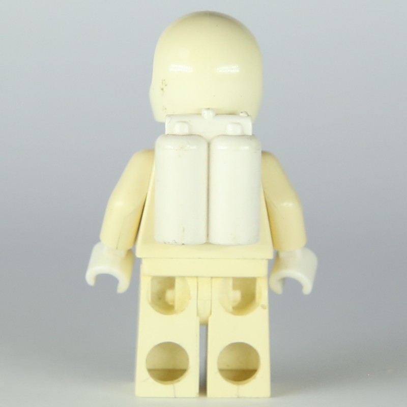 LEGO Set fig-000439 Classic Spaceman, White with Airtanks (2446 