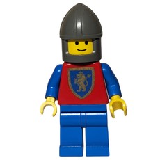 Knight (Crusader Lion) - Blue Legs and Hips, Chin-Guard (fig-000441)