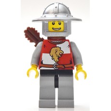 Lion Knight, Archer, Wide Brim Helmet, Quiver (fig-000453)