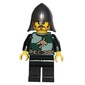 Dragon Knight, Dark Green, Pearl Titanium Helmet, Stubble
