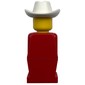 LEGOLAND Red with White Cowboy Hat