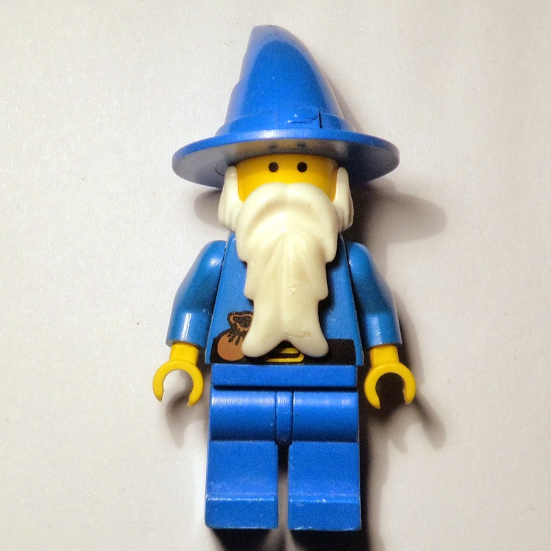 LEGO Set fig-000505 Wizard (Dragon Knights) - Majisto/Wiz, no Cape ...