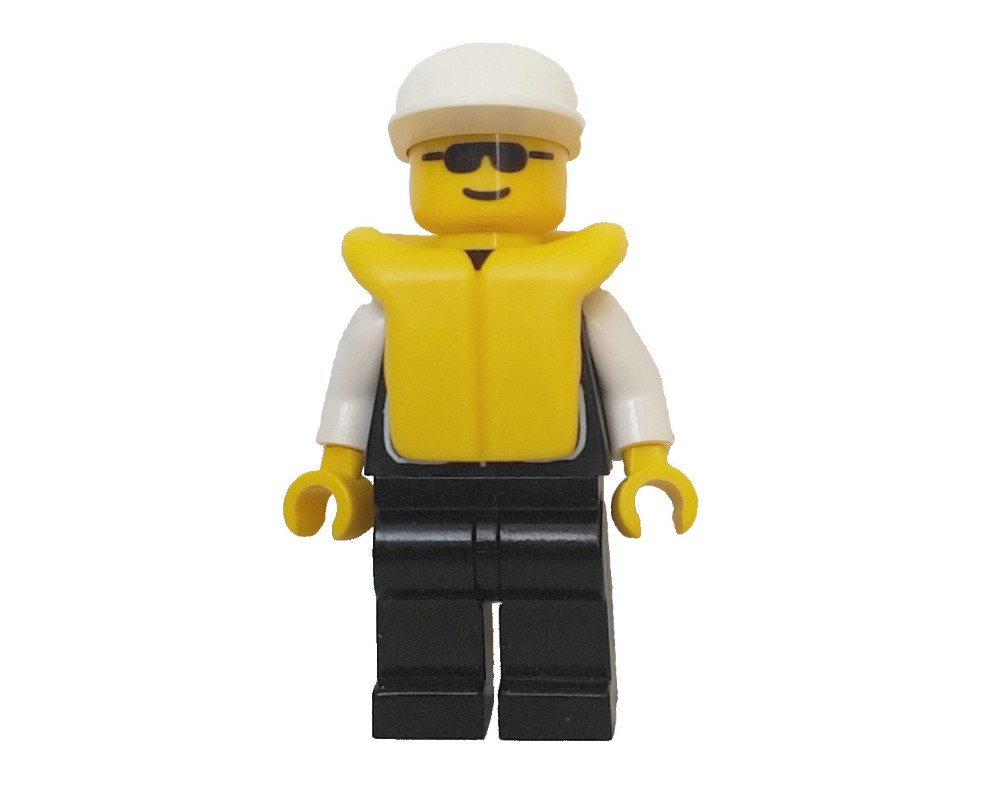 LEGO Set fig-000517 Policeman with Life Jacket | Rebrickable - Build ...