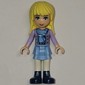 Stephanie - Lavender Jacket, Scarf, Light Aqua Skirt