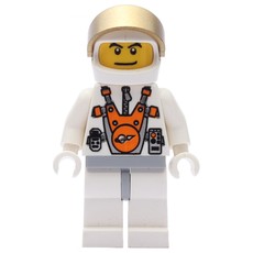 Mars Astronaut, Smirk / Scared (fig-000624)