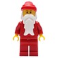 Santa, Plain Red