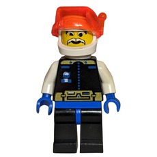 Ice Planet - White Eyebrows, Mustache (fig-000750)