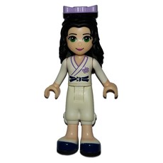 Emma - White Robe, White Trousers, Karate (fig-000758)