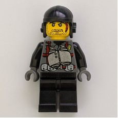 Digger with Binoculars Hanging Round Neck (fig-000792)