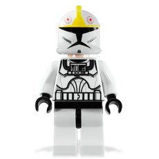 Clone Pilot, Phase I Armor, Brown Eyes (fig-000806)
