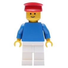 Blue Torso, White Legs, Red Hat (fig-000815)