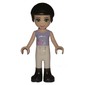 Emma - Lavender Top, White Trousers
