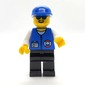 Coast Guard, Blue Jacket with Zipper and ID Badge, Blue Cap, Blue Sunglasses