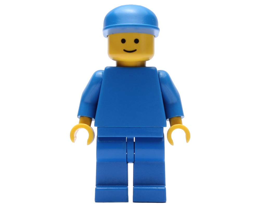 LEGO Set fig-000852 Man, Plain Blue, Blue Cap (1999 Town) | Rebrickable ...