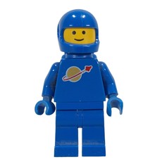 Classic Spaceman, Blue with Airtanks, Brown Eyebrows (2446 Helmet) (fig-000855)