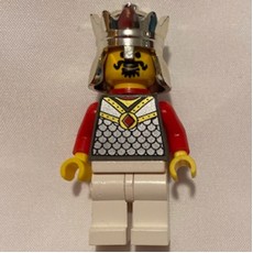 King with Red Plastic Cape (fig-000882)