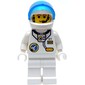 Astronaut, White, Helmet with Visor, Headset