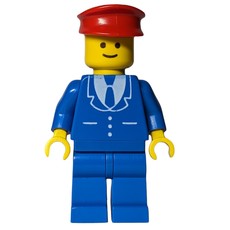 Man - Blue Jacket, Blue Legs, Red Hat (fig-001010)