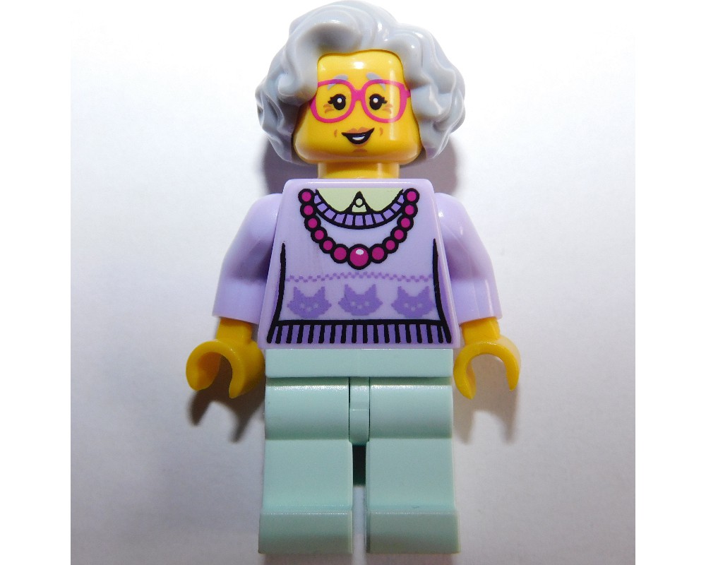 LEGO Set fig-001017 Grandma (2013 Collectible Minifigures ...