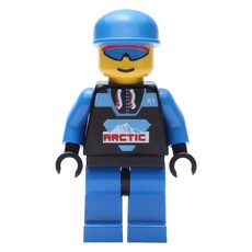 Arctic Crew, Black, Blue Cap (fig-001051)