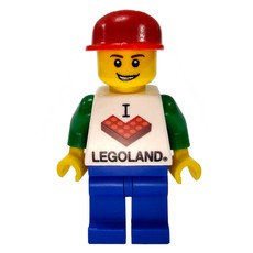 I Brick LEGOLAND Man (fig-001057)