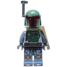 Boba Fett, Helmet, Jetpack Neckwear, Olive Green Pauldron, Dark Green Hips (fig-001109)