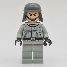 Imperial AT-ST Driver, Plain Helmet, Dual Sided Head (fig-001115)
