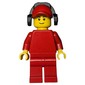 Red Torso, Red Legs, Red Cap, Headphones