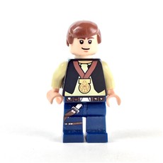 Han Solo, Printed Medal, Black Vest (fig-001122)