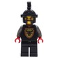 Knight (Knights Kingdom I) - Cedric the Bull, Black Helmet
