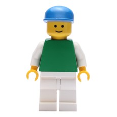 Green Torso, White Legs, BLue Cap (fig-001210)