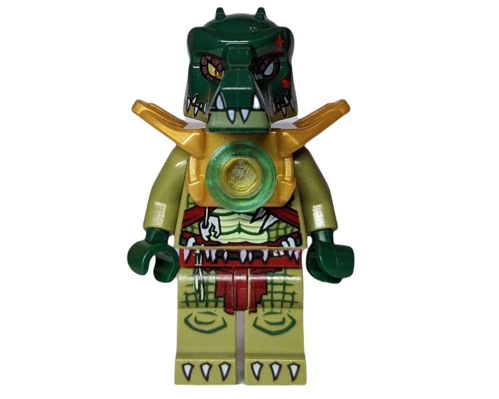 LEGO Set fig-001233 Cragger with Pearl Gold Shoulder Armor ...