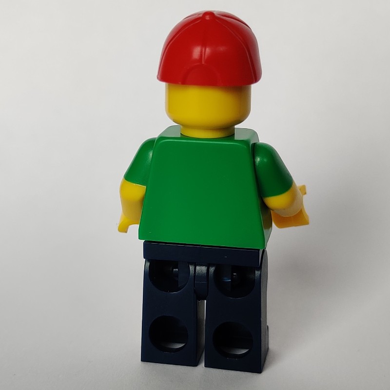 LEGO Set fig-001237 Pizza Delivery Man | Rebrickable - Build with LEGO