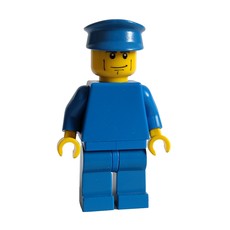 Blue Torso, Blue Legs, Blue Hat (fig-001243)