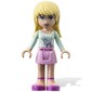 Stephanie - Light Aqua Top, Bright Pink Skirt
