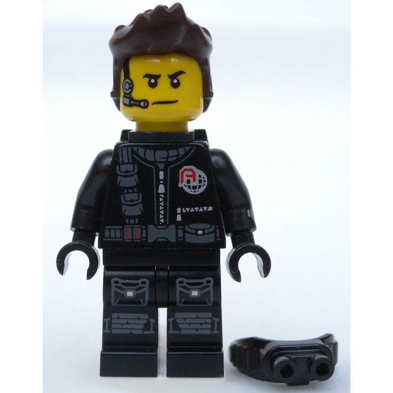LEGO Set fig-001270 Spy (CMF) (Minifig - Front)