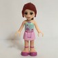 Mia - Light Aqua Top, Bright Pink Skirt
