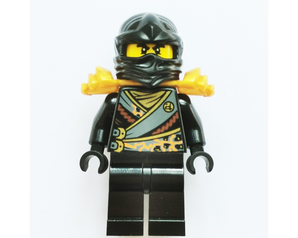 LEGO Set fig-001394 Cole with Shoulder Armour (Rebooted) | Rebrickable ...